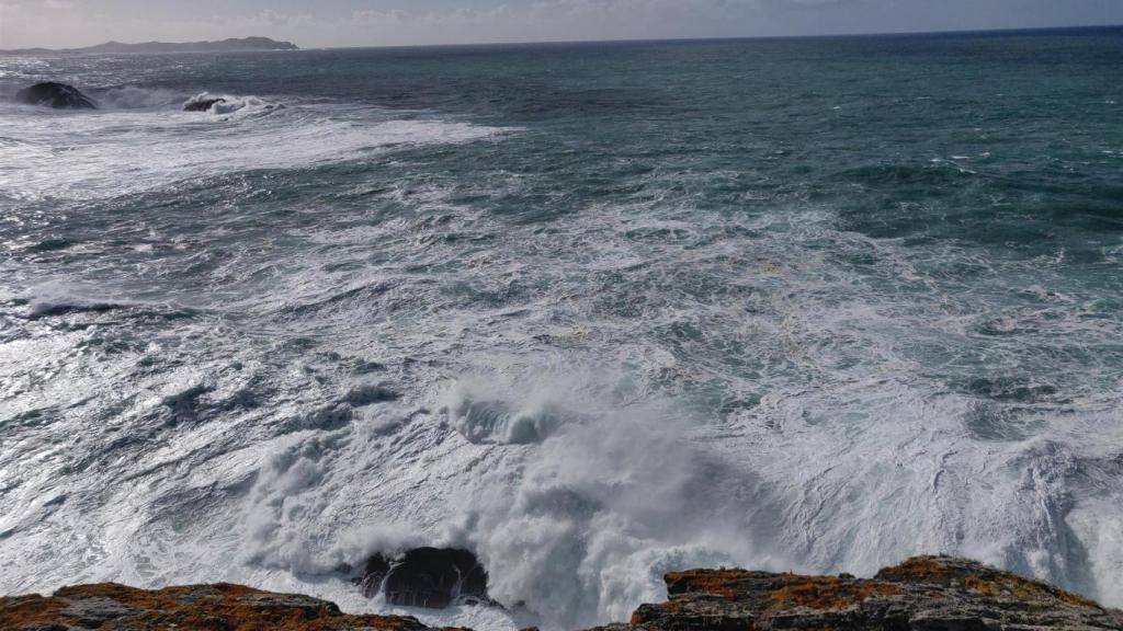 Alerta naranja en la costa de A Coruña por fuertes vientos desde esta madrugada