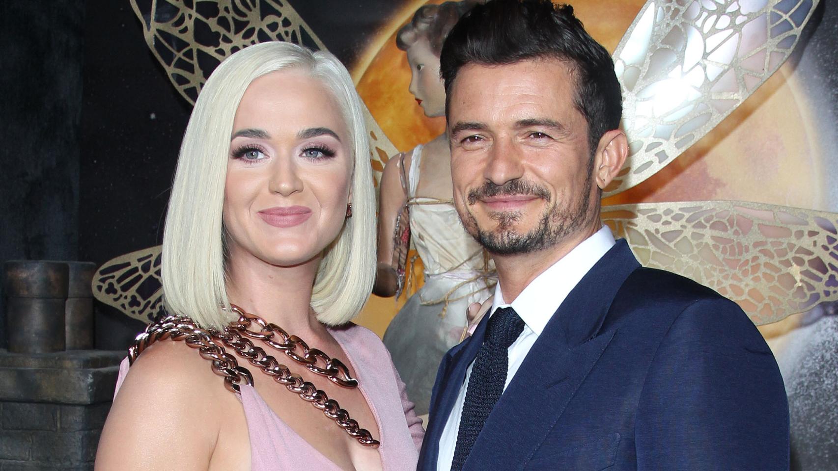 Katy Perry y Orlando, el día de los enamorados.