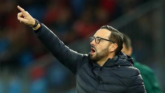 Jose Bordalás, entrenador del Getafe, durante un encuentro