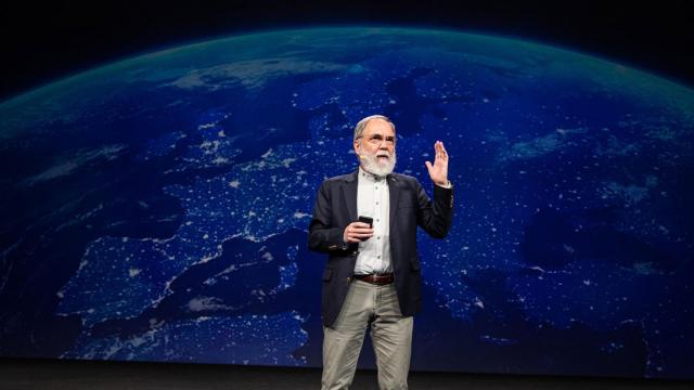 Joseph Reger en el Fujitsu Forum 2019 en Múnich (Alemania).