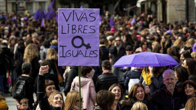 Manifestación del 8 de marzo de 2018.