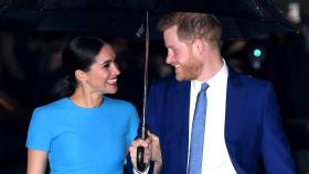 Los duques de Sussex, Harry de Inglaterra y Meghan Markle, en Londres.