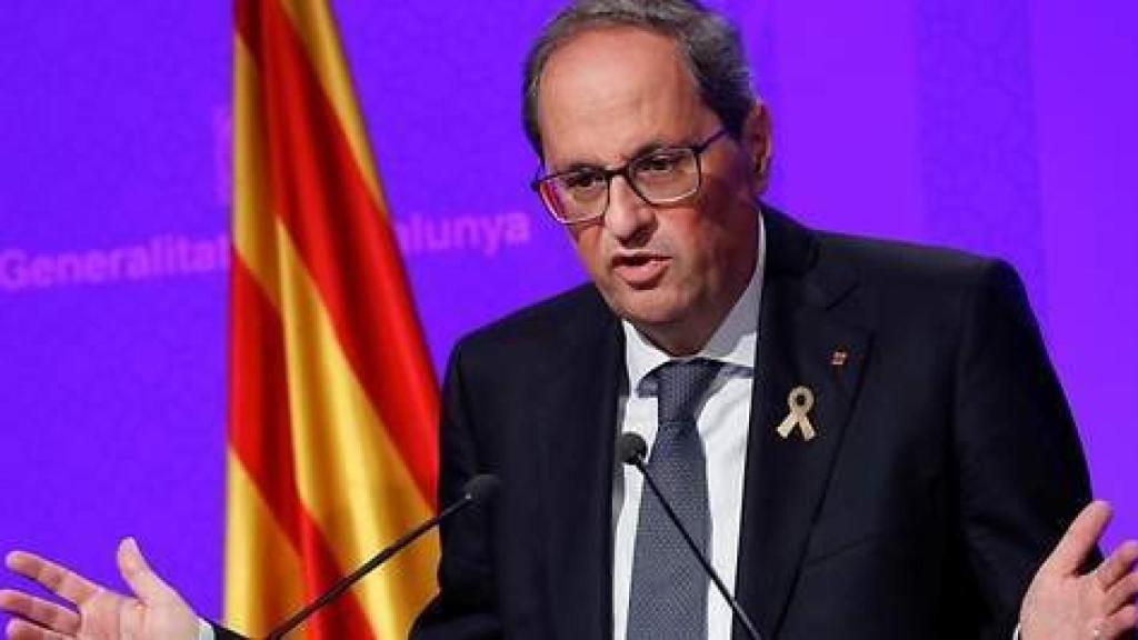 El presidente de la Generalitat, Quim Torra.