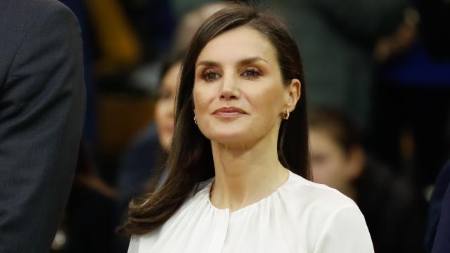 La reina Letizia en Salamanca.