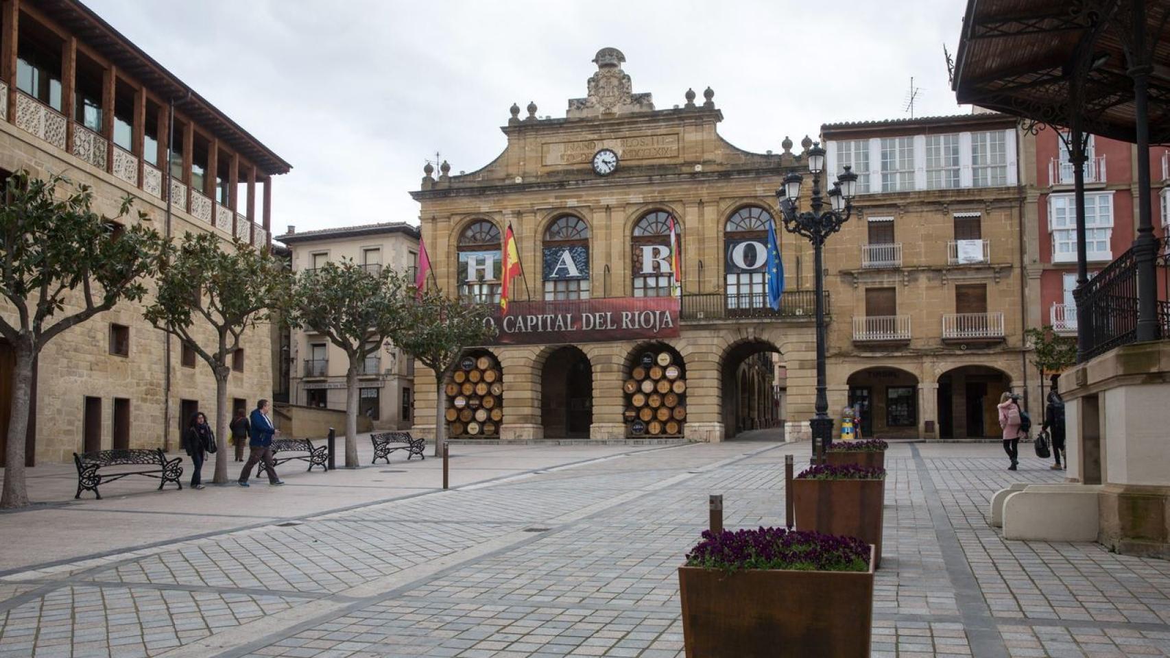 El pueblo de Haro, La Rioja.