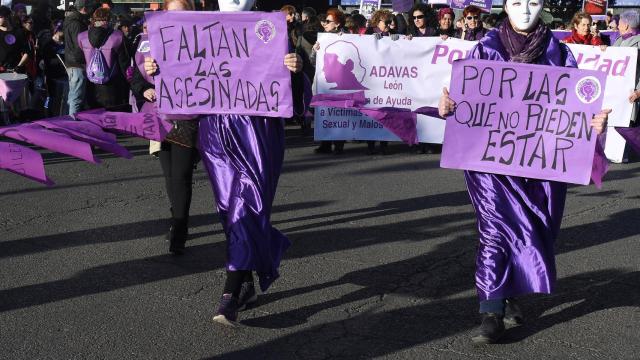 Imagen de la última manifestación del 8-M.