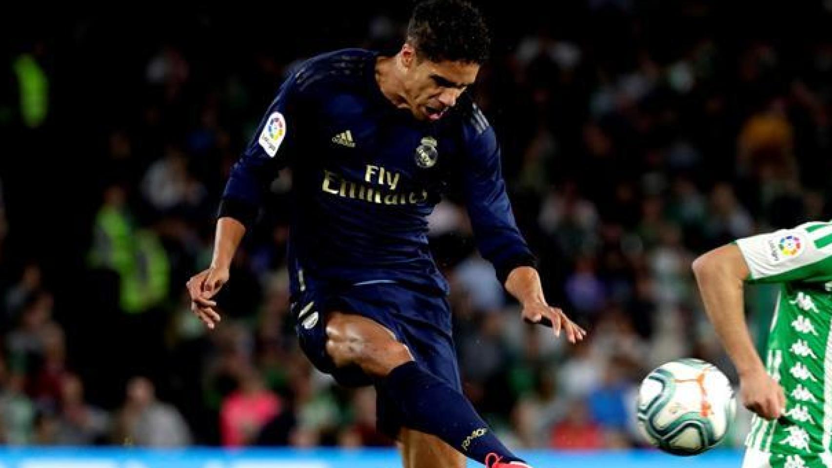 Varane, en el Betis - Real Madrid de la Euroliga