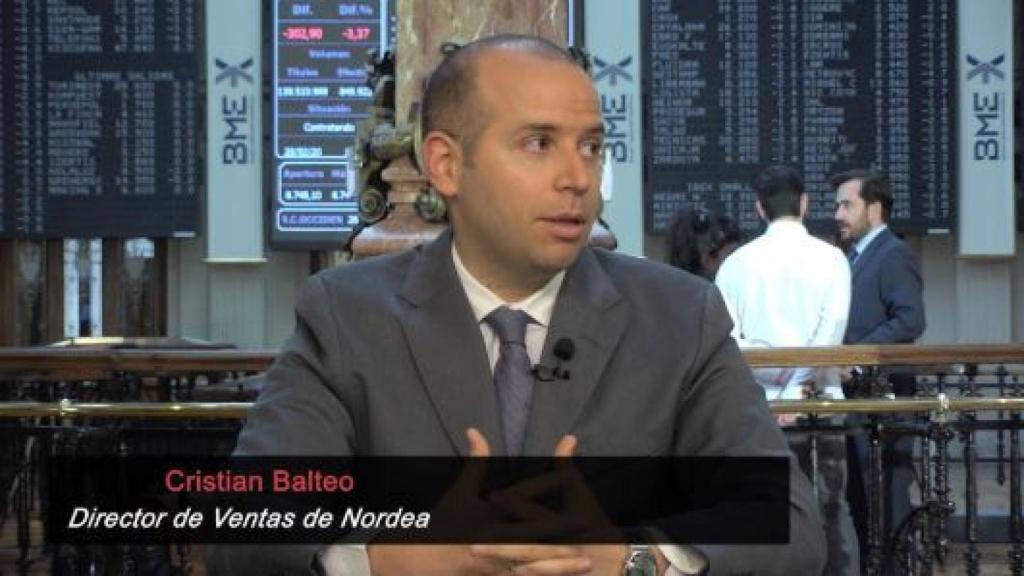 Cristian Balteo, director de ventas de Nordea.