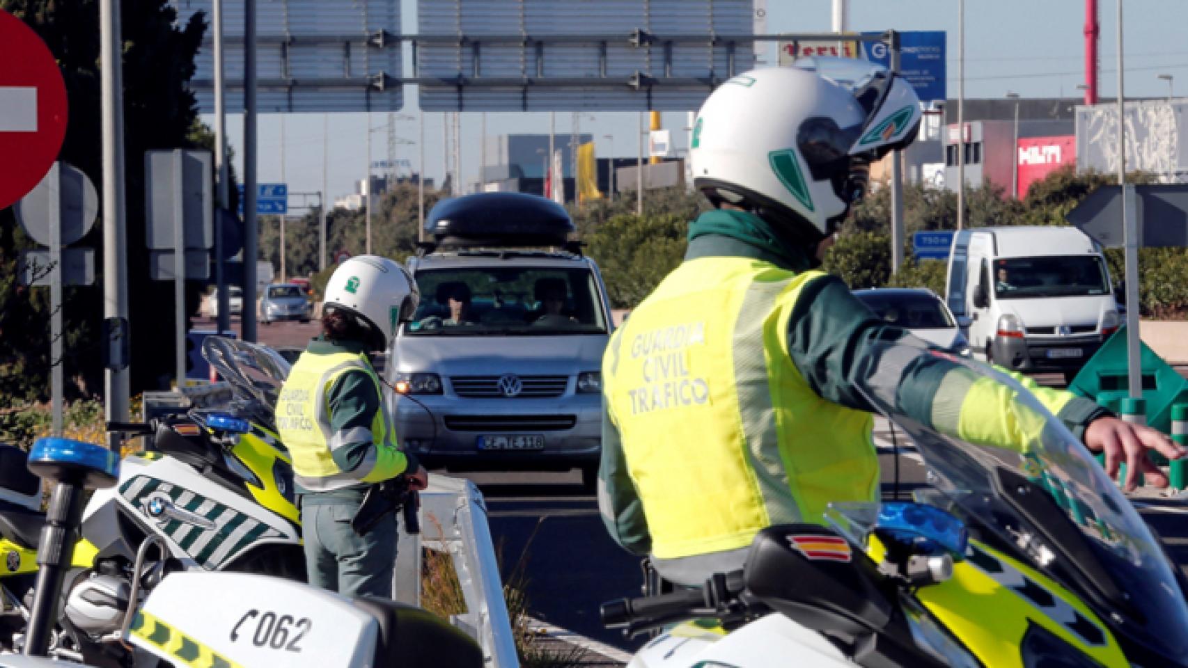 Patrulla Integral de Tráfico de la Guardia Civil.