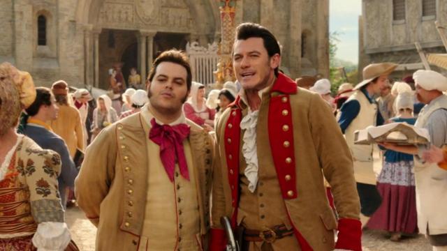 Josh Gad y Luke Evans en 'La Bella y la Bestia'