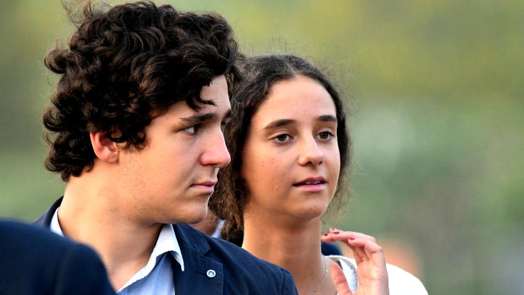 Froilán y Victoria Federica, hijos de la Infanta Elena y Jaime de Marichalar.