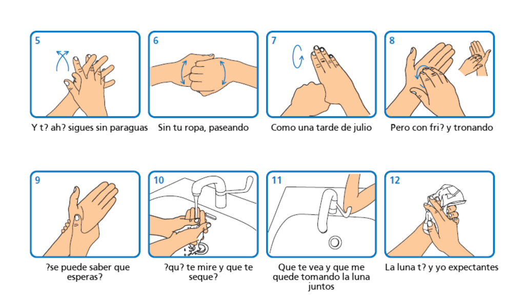 Lavarse las manos con Turnedo, Qué no o Miña Terra Galega por el coronavirus