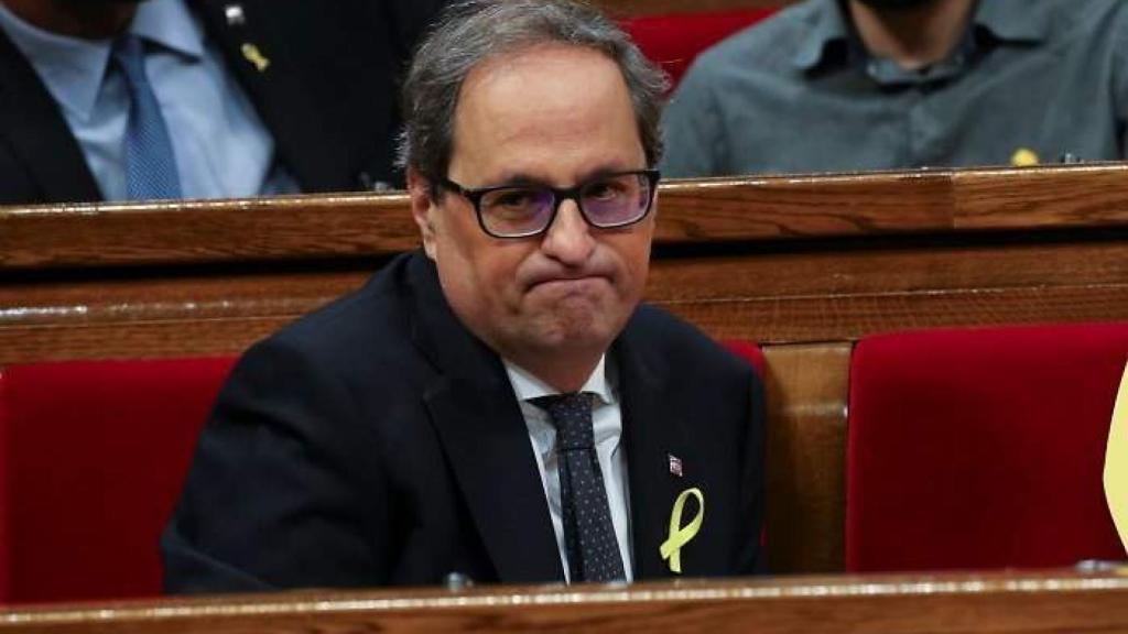 Quim Torra en el Parlament