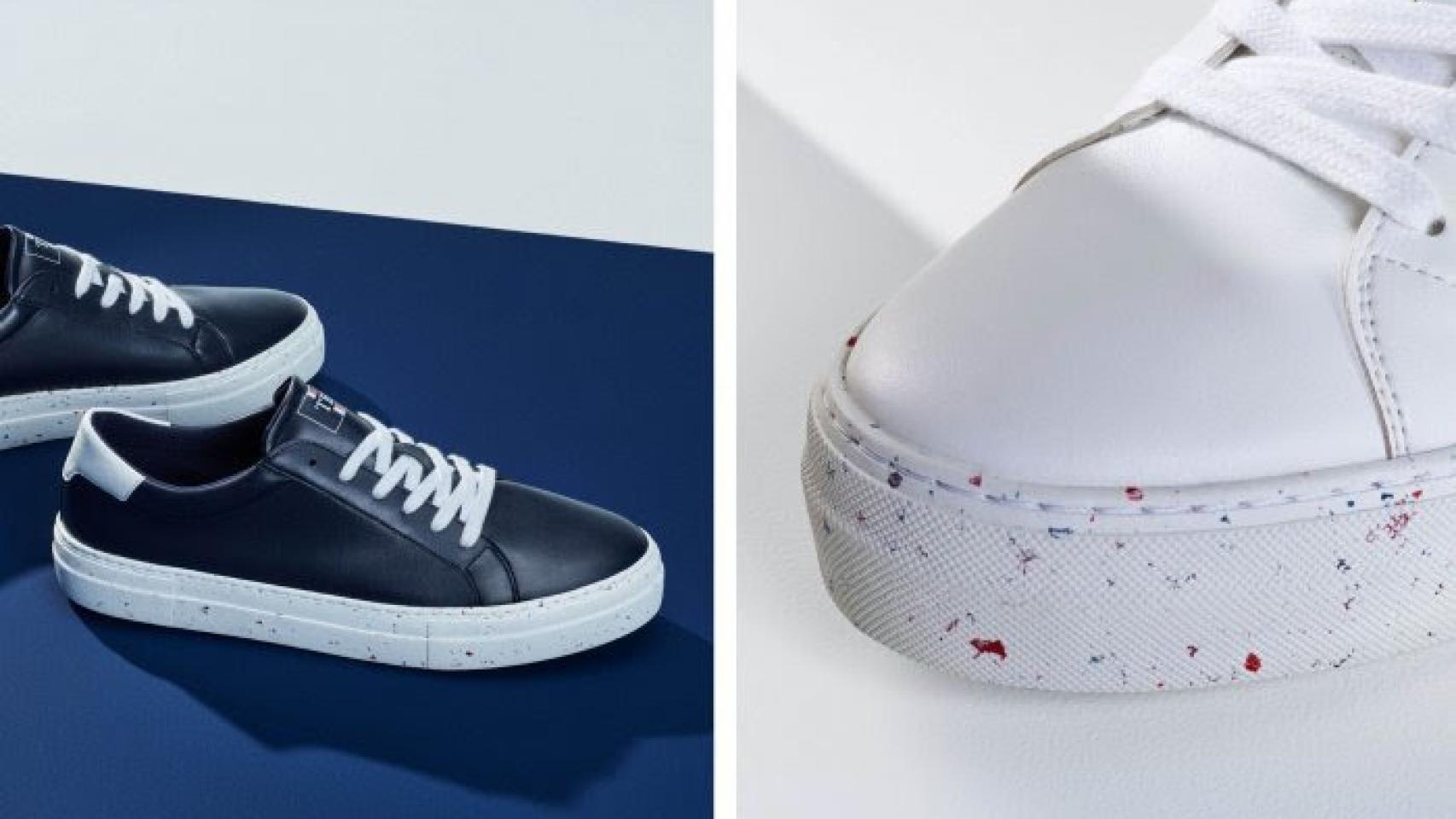 Deportivas de Tommy Hilfiger con cáscara de manzana.