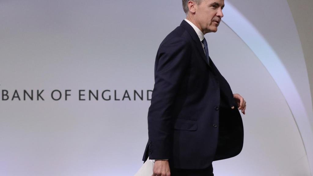 Mark Carney, gobernador del Banco de Inglaterra.