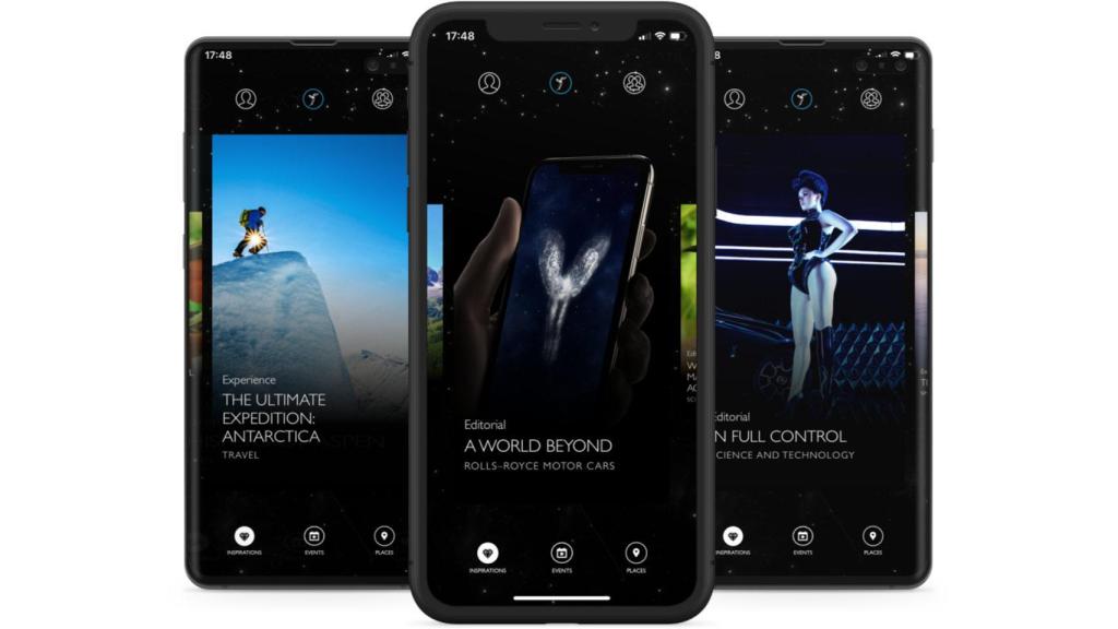 Whispers, la app de Rolls Royce