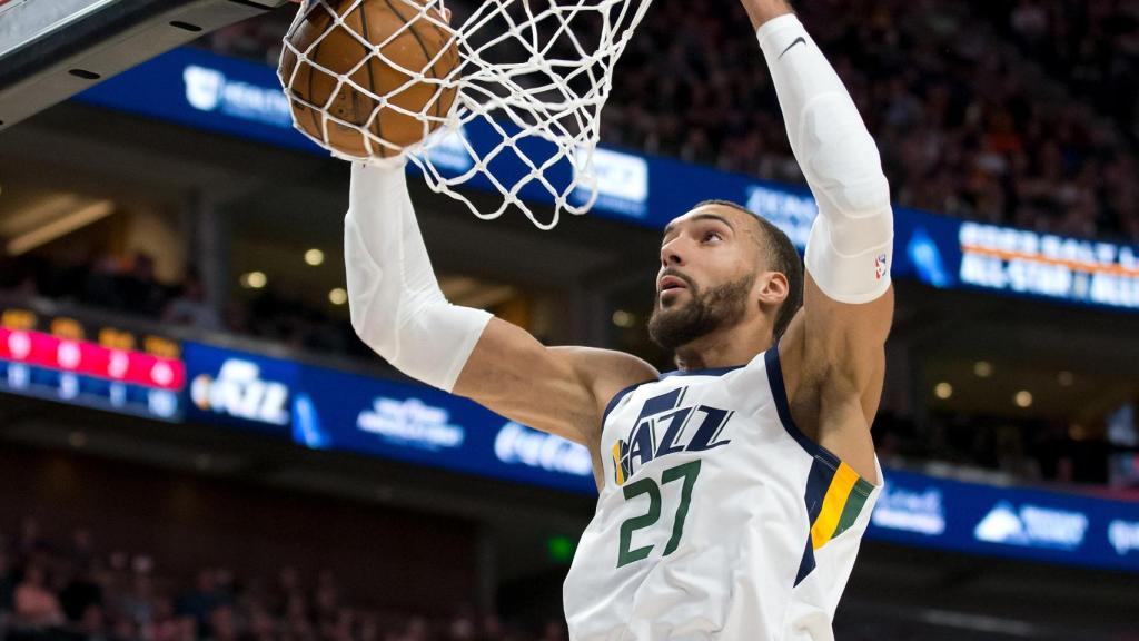 Rudy Gobert, jugador de Utah Jazz, primer positivo por coronavirus en la NBA