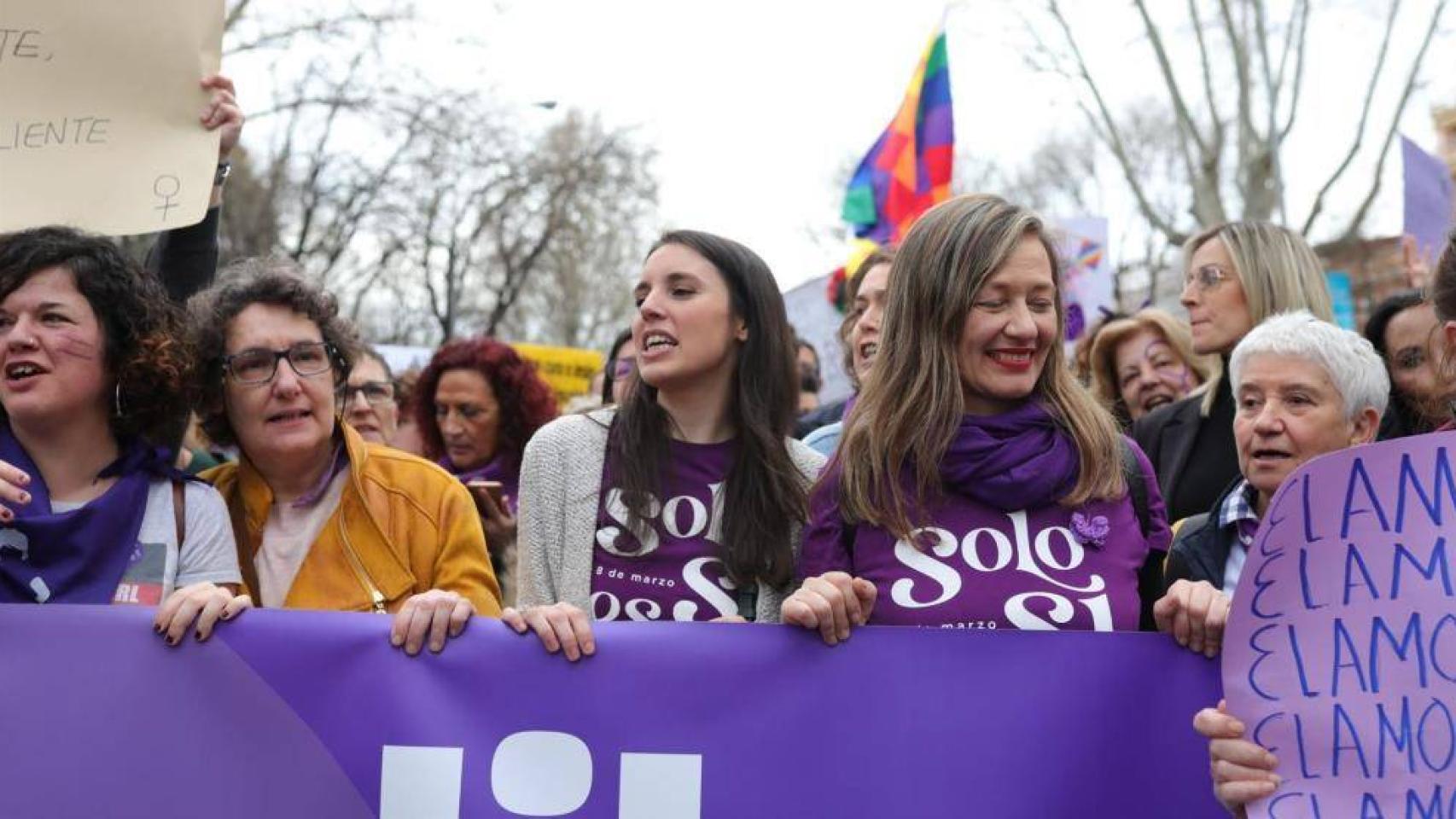 Irenes Montero ha dado positivo por coronavirus cuatro días después de la manifestación del 8-M