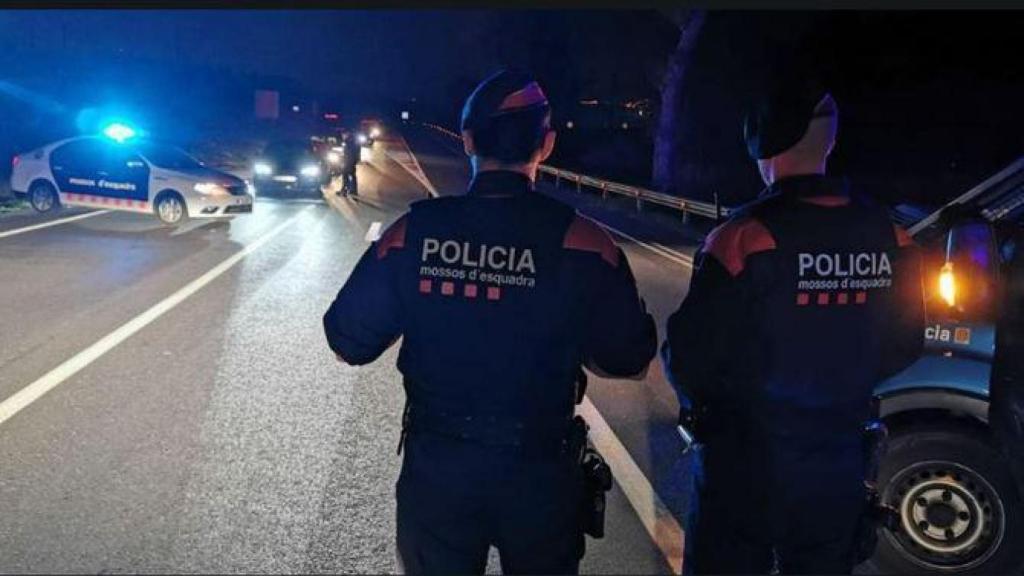 Los Mossos d'Esquadra han establecido controles a las entradas de los 4 pueblos