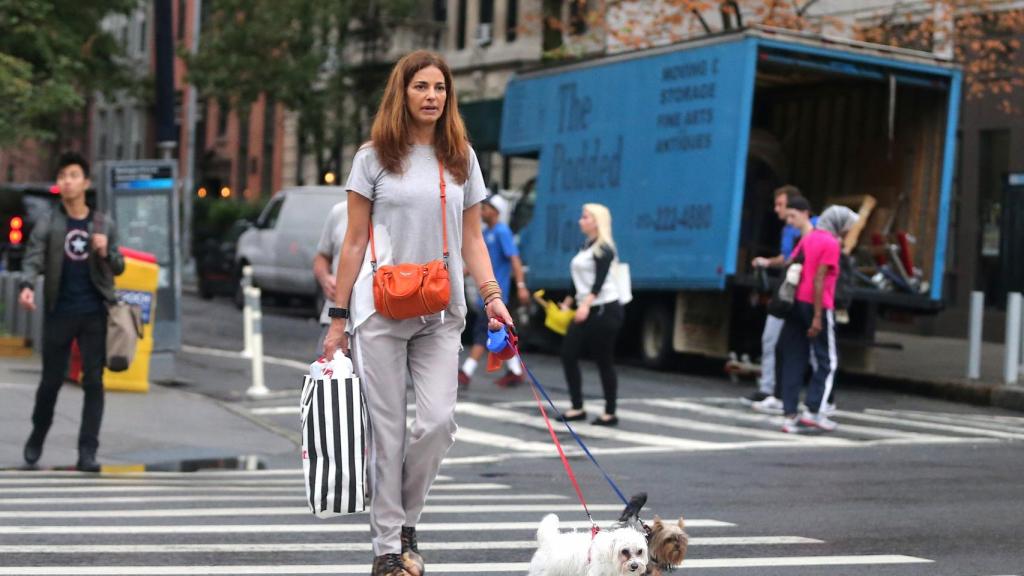 Mariló Montero por las calles de Nueva York.