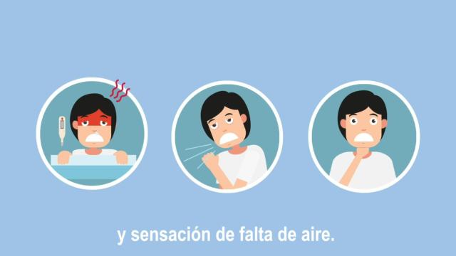 Imagen del nuevo vídeo de Sanidad sobre el coronavirus.