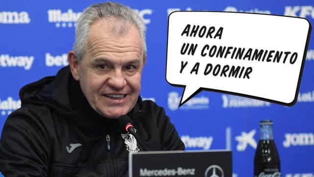 Javier Aguirre, entrenador del Leganés