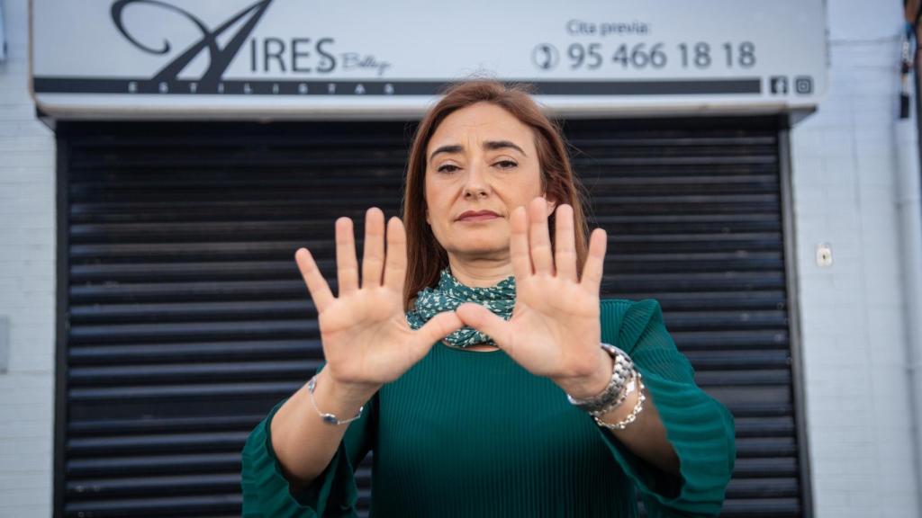 Ana Belén Pérez, peluquera de 'Aires de belleza'.