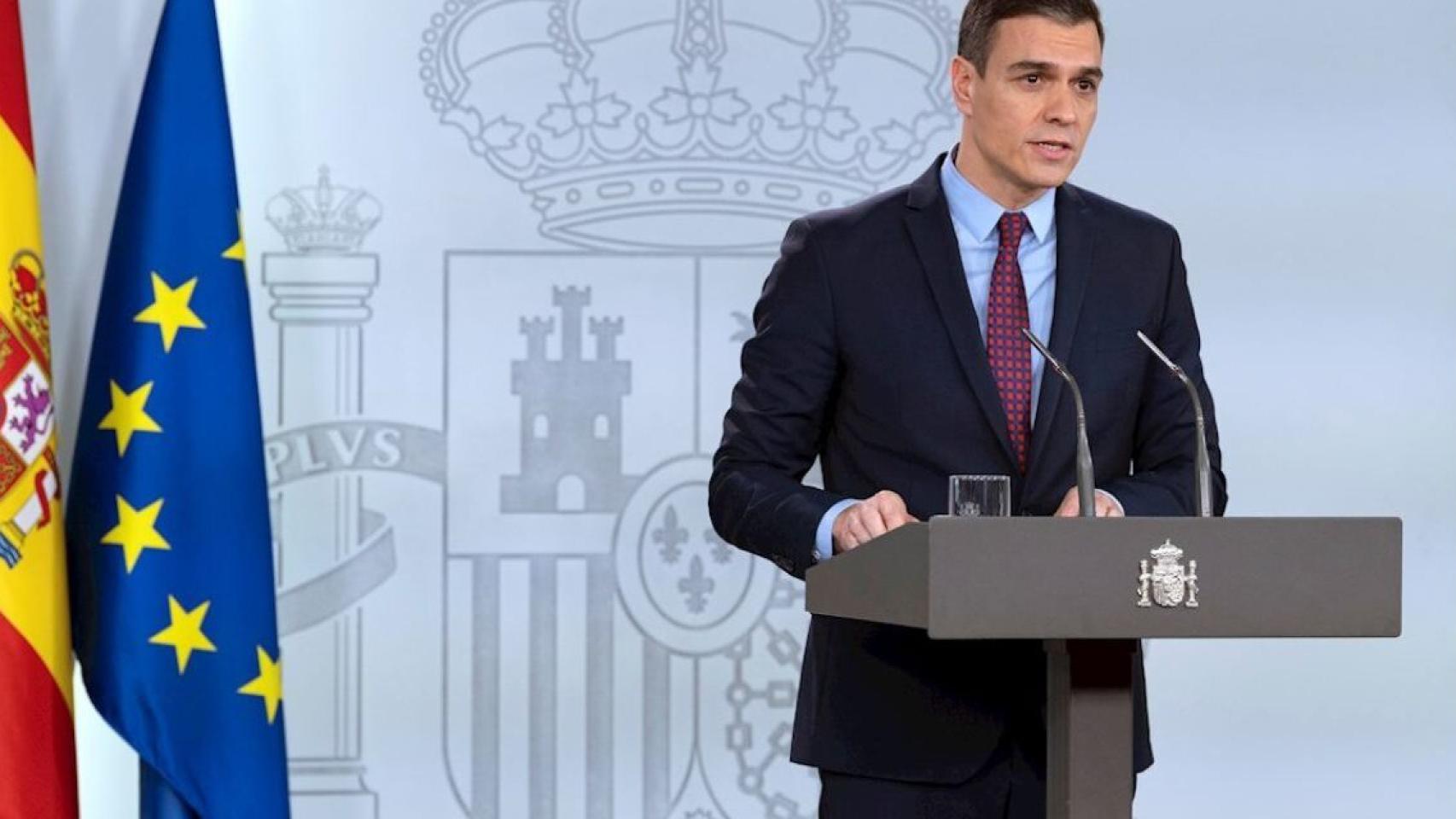 El presidente del Gobierno, Pedro Sánchez.