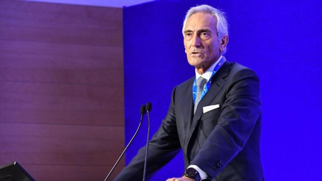 Gabriele Gravina, presidente de la Federación italiana de fútbol