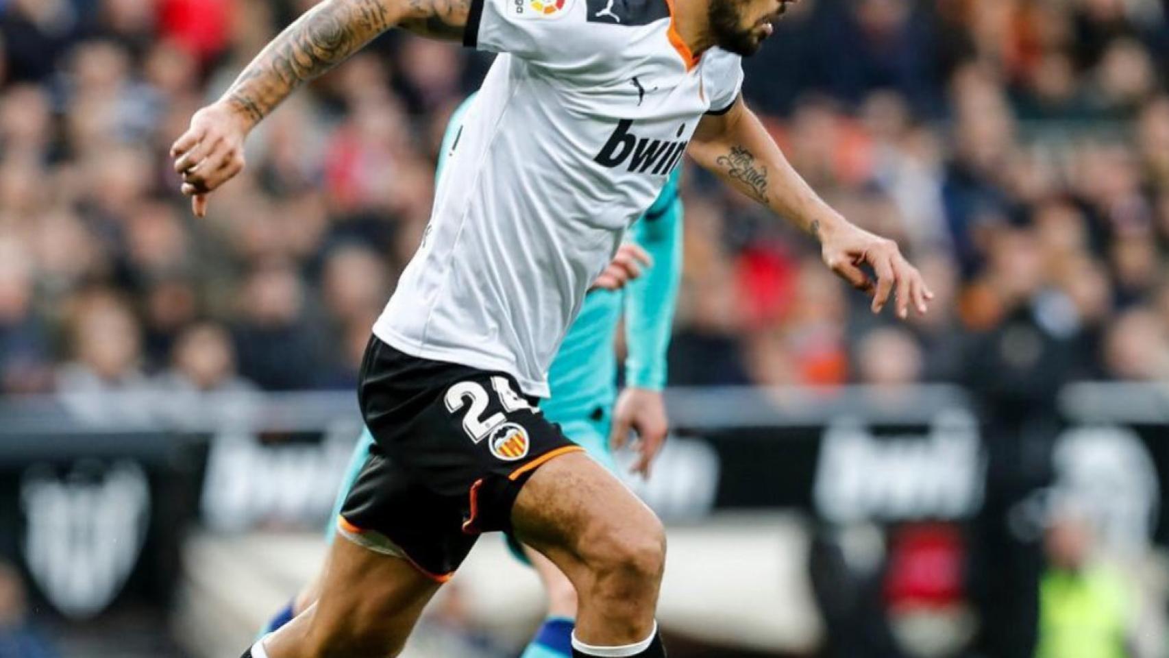 Garay, jugador del Valencia