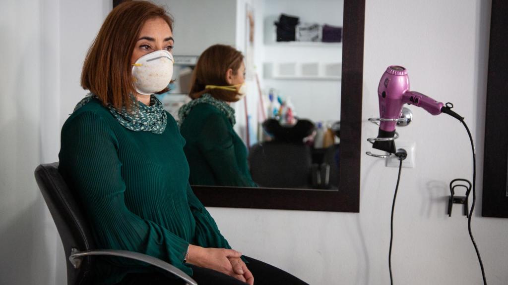 Ana Belén Pérez, peluquera de 'Aires de belleza'.