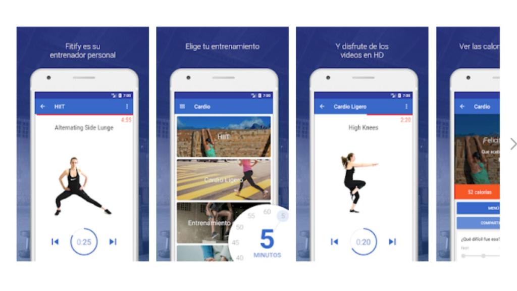 App Hiit y Cardio Entrenamientos.