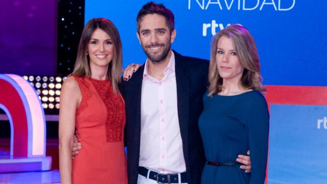 Blanca Benlloch, Roberto Leal y Ana Belén Roy encabezan la cobertura del Sorteo de Navidad (RTVE)