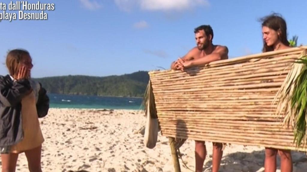 La Playa desnuda de 'L'isola dei famosi'