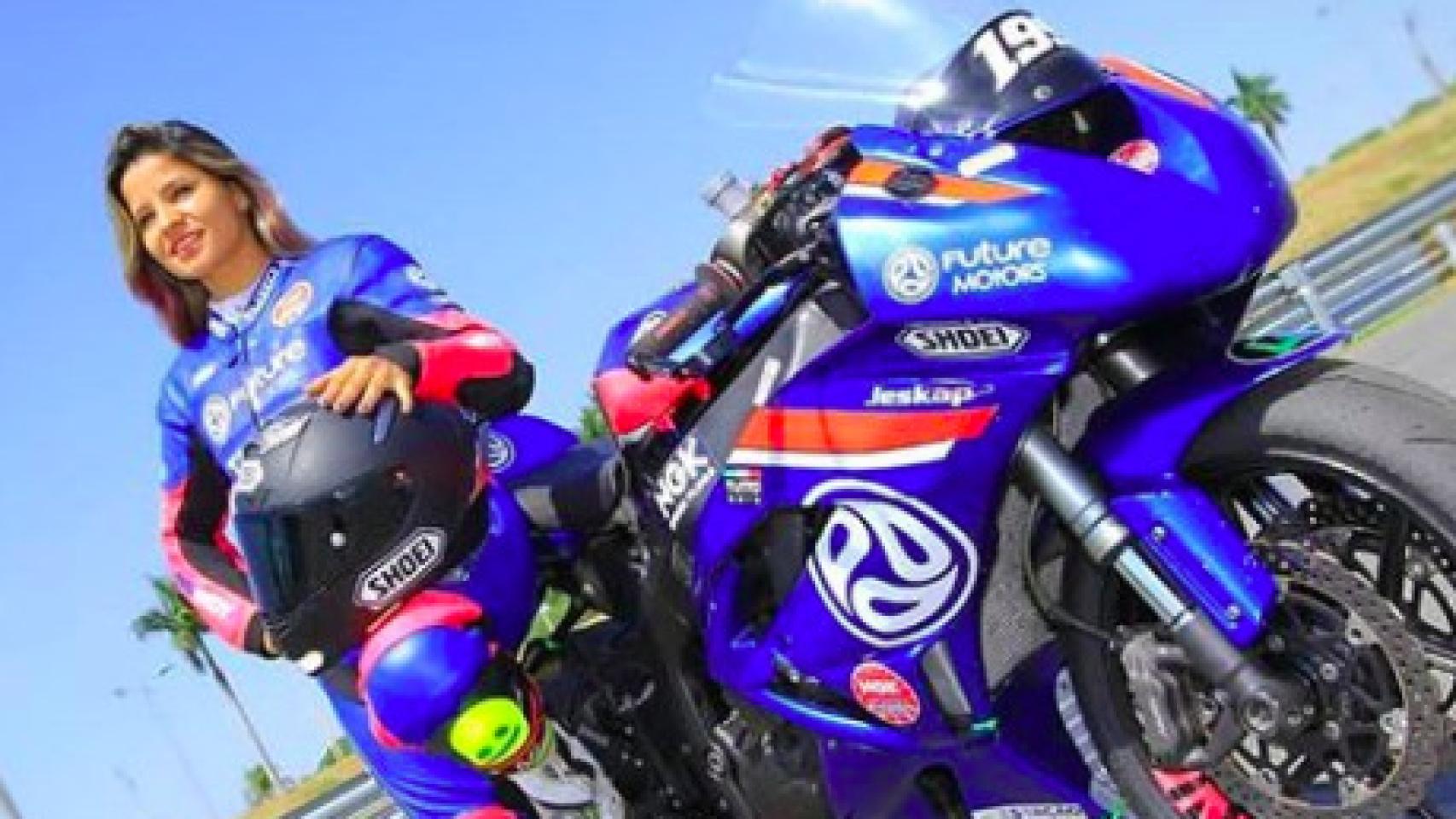 'Indy' Muñoz, campeona de SuperBikes