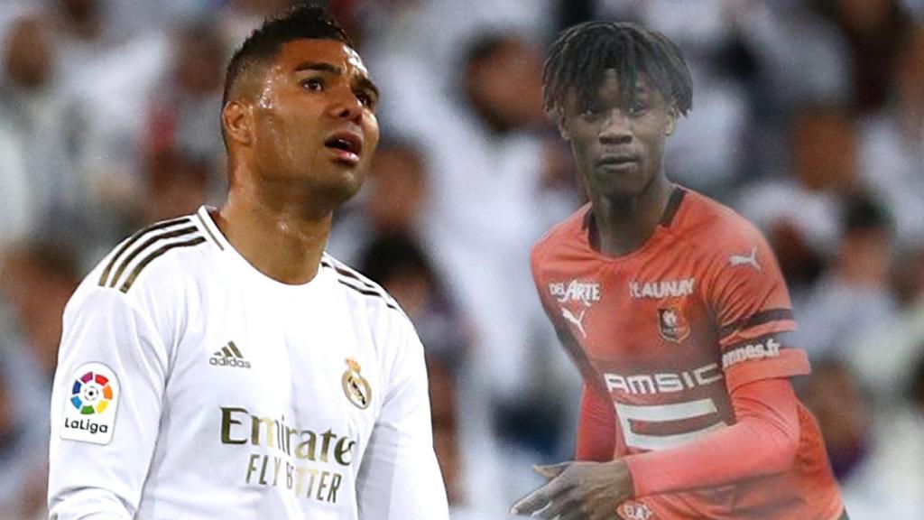 Casemiro y Eduardo Camavinga