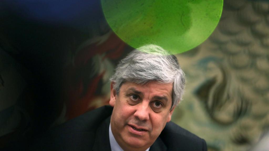 El presidente del Eurogrupo, Mário Centeno