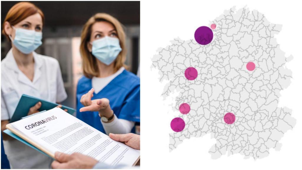 Galicia registra 245 positivos por coronavirus, tras confirmarse 50 casos nuevos