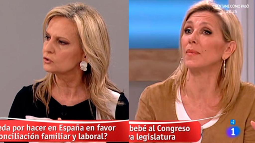 Isabel San Sebastián, en TVE: La de gérmenes que hay en el Congreso con las rastas