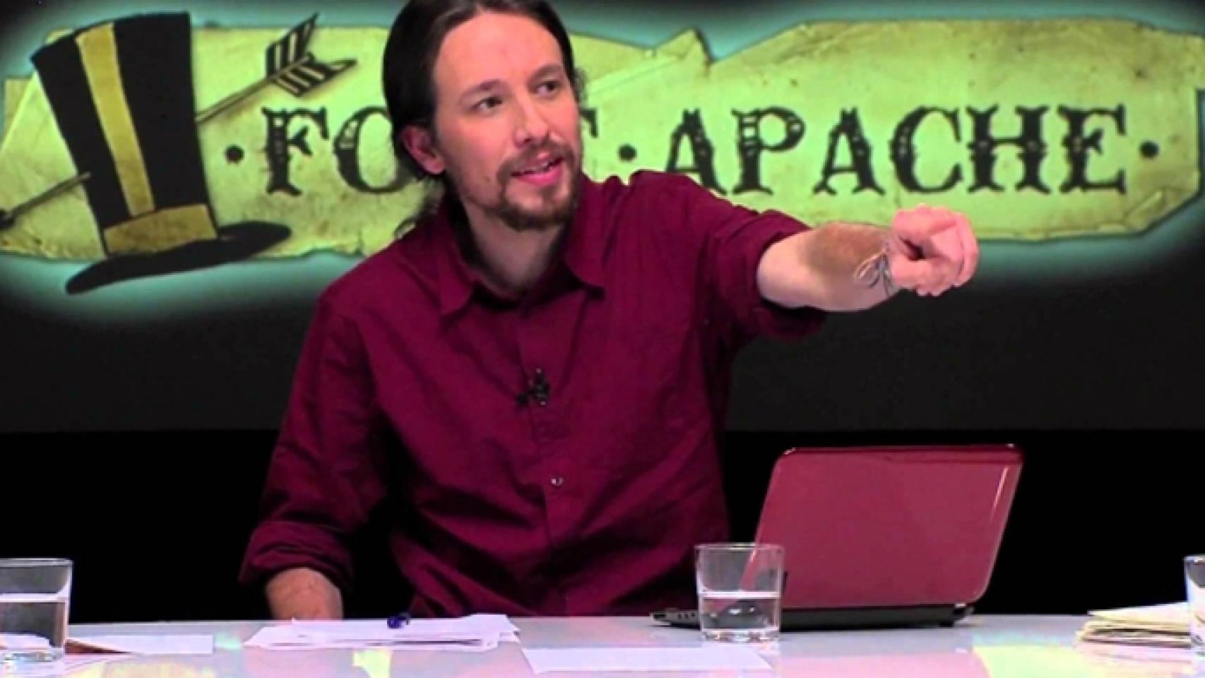 Pablo Iglesias en 'Fort Apache' (HispanTV)