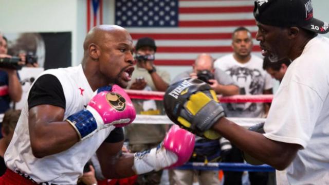 Floyd y Roger Mayweather