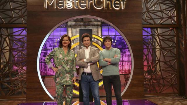 Los tres jueces de 'MasterChef' (TVE)