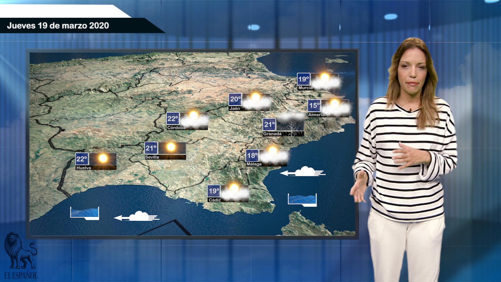 El tiempo: pronóstico para el jueves 19 de marzo