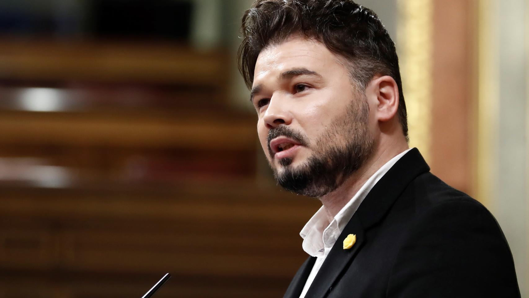 Gabriel Rufián, en el pleno sobre el estado de alarma.