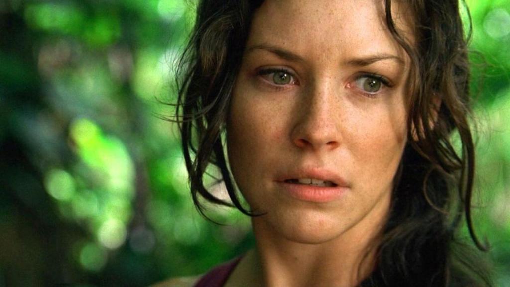 La actriz Evangeline Lilly en Perdidos.