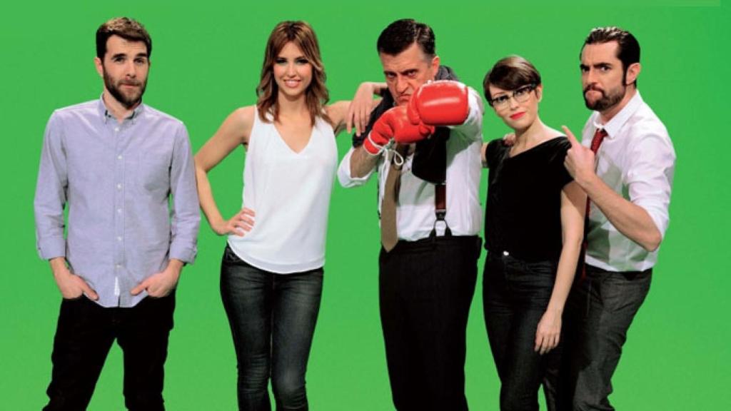 Gonzo, Sandra Sabatés, Wyoming, Thais Villas y Dani Mateo, el equipo de 'El Intermedio'