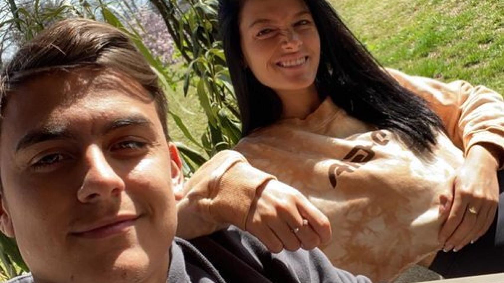 Dybala y su pareja