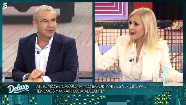 Jorge Javier Vázquez y Cristina Cifuentes (Telecinco)