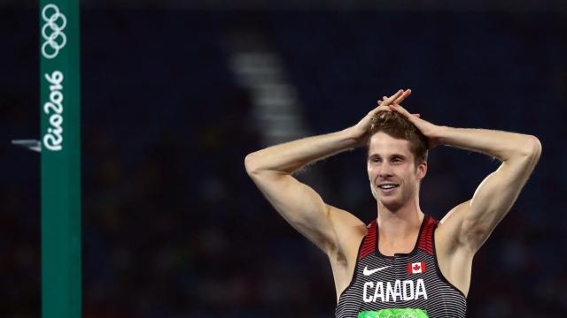 Derek Drouin, oro en salto de altura en Río 2016