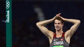 Derek Drouin, oro en salto de altura en Río 2016